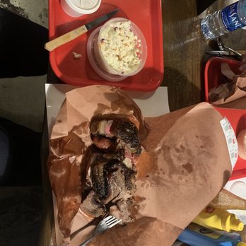 Cooper's Old Time Pit Bar-B-Que - Brisket, pork loin, sausage and sirloin! Mac and cheese and coleslaw for the sides. - Barbeque Near Me - Austin, Texas Cooper's Old Time Pit Bar-B-Que - Brisket, pork loin, sausage and sirloin! Mac and cheese and coleslaw for the sides. - Barbeque Near Me - Austin, Texas