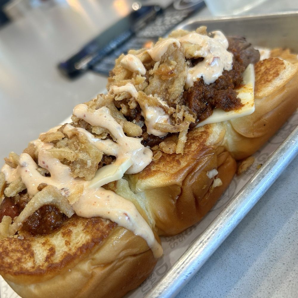 Dog Haus Biergarten - Burbank - Chili The Kid - New American Near Me - Burbank, California Dog Haus Biergarten - Burbank - Chili The Kid - New American Near Me - Burbank, California