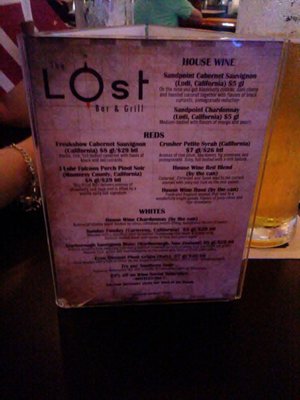 Menu photo 5 The Lost Bar and Grill San Antonio, TX