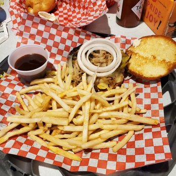 Jimmy Mac's Roadhouse - Roasted Anaheim Pepper Burger - American Near Me - Renton, Washington Jimmy Mac's Roadhouse - Roasted Anaheim Pepper Burger - American Near Me - Renton, Washington