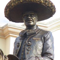 Vicente Fernandez Monument - Vicente Fernandez Monument and statue.