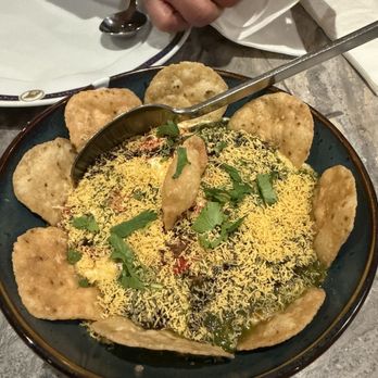 Bombay Blue Indian Bistro - Papri chaat - Indian Near Me - Edison, New Jersey
