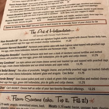 Snooze, an A.M. Eatery - So many benedicts. - Breakfast & Brunch Near Me - Boulder, Colorado