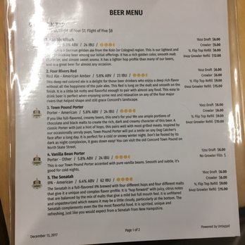 Concord Craft Brewing - Breweries Near Me - Concord, New Hampshire