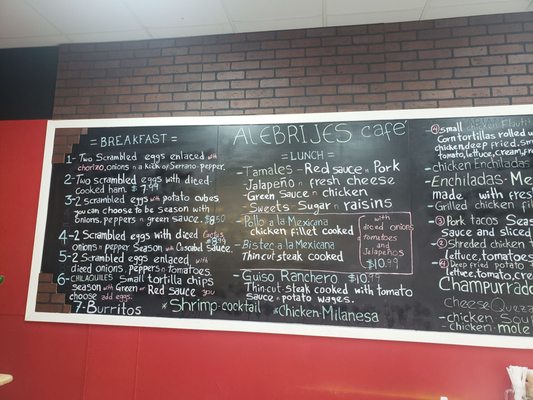 Menu photo 5 Alebrijes Cafe Dallas, TX Menu photo 5 Alebrijes Cafe Dallas, TX
