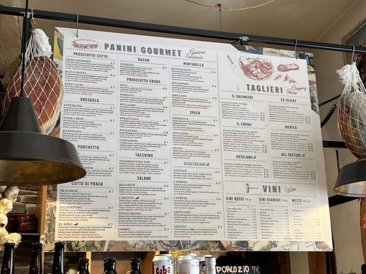 Menu photo 1 La Salumeria Rome, RM