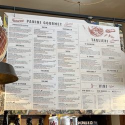 La Salumeria - Menu