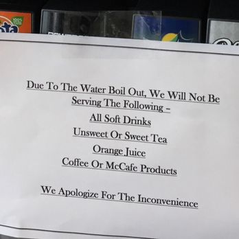 McDonald's - a sign in front of a coffee machine - Fast Food Near Me - Mathis, Texas McDonald's - a sign in front of a coffee machine - Fast Food Near Me - Mathis, Texas