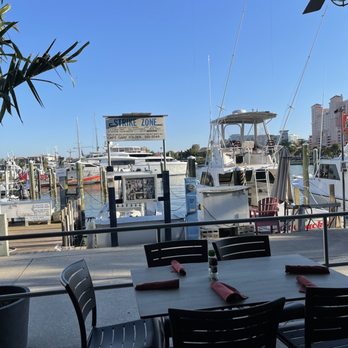 Salt Cracker Fish Camp - View of the harbor from our table. - Seafood Near Me - Clearwater, Florida Salt Cracker Fish Camp - View of the harbor from our table. - Seafood Near Me - Clearwater, Florida