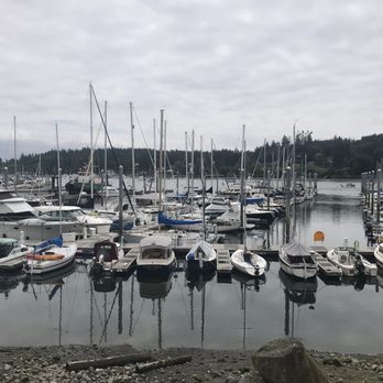 Doc's Marina Grill - View of the Marina - American Near Me - Bainbridge Island, Washington