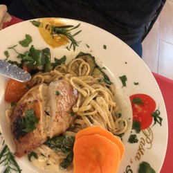 Gaststätte zur Vogelwiese - Hähnchen mit Nudel
