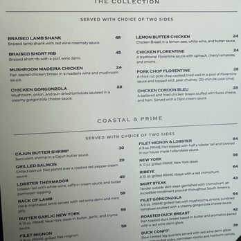 Chef Lino's PRIME - Menu - Steakhouses Near Me - Bakersfield, California