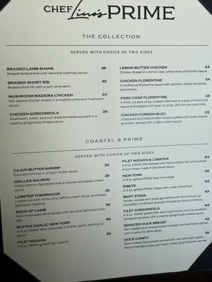 Menu photo 2 Chef Lino's PRIME Bakersfield, CA