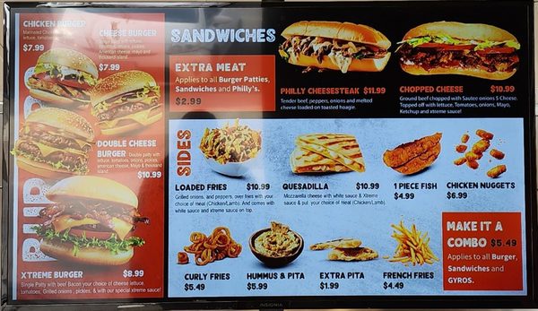 Menu photo 8 XtremeBitez Elk Grove, CA