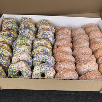 Greenbush Bakery - Vanilla sprinkle and jelly filled - Donuts Near Me - Madison, Wisconsin