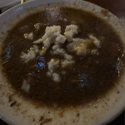 Fitzgibbons Public House - Guinness stew... was very obviously the last of it and there was barely any beef in it.