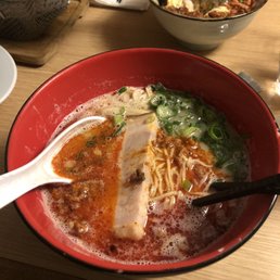 spicy ramen (not very spicy)