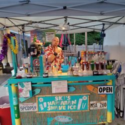 Ski's Hawaiian Shave Ice - Look at all the flavor options you can get!