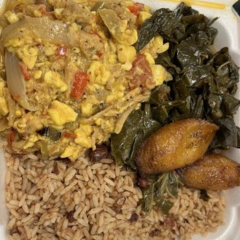 Caribbean Delight - Collard Greens, plantains, and fish! Delicious - Caribbean Near Me - North Charleston, South Carolina Caribbean Delight - Collard Greens, plantains, and fish! Delicious - Caribbean Near Me - North Charleston, South Carolina
