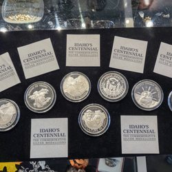 Boise Pawn - Idaho commemorative silver coin set.