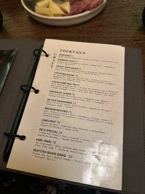 Menu photo 1 RM 38 Honolulu, HI