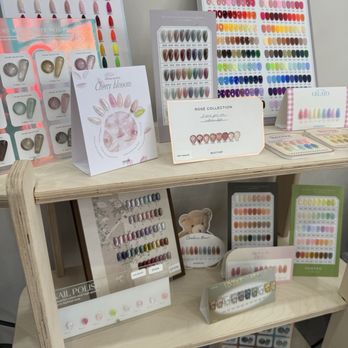 Noble Nail Studio - Some of their nail color selection - Nail Salons Near Me - Cerritos, California Noble Nail Studio - Some of their nail color selection - Nail Salons Near Me - Cerritos, California