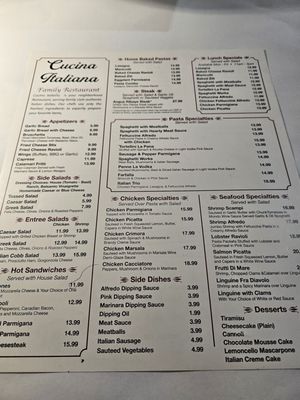 Menu photo 1 Cucina italiana Al Lago Eufaula, OK