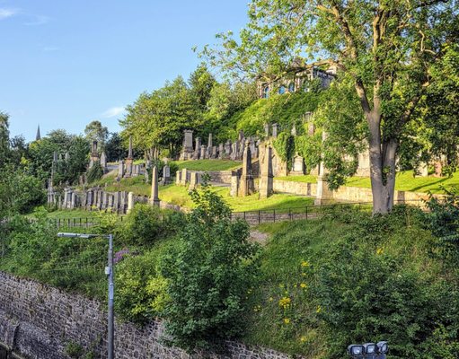 The Glasgow Necropolis by null