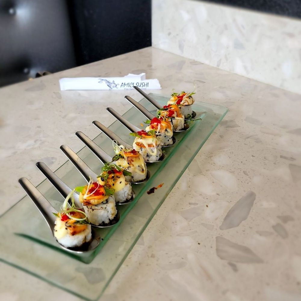 Amici Sushi - Josh roll 1 - Sushi Bars Near Me - Lathrop, California Amici Sushi - Josh roll 1 - Sushi Bars Near Me - Lathrop, California