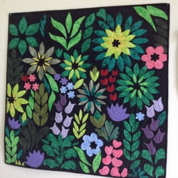 Sequim Quilt - Eve's Garden Class! Fun learning of Misty Fuse and rotary applique!