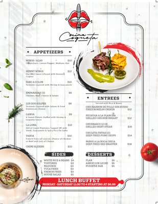 Menu photo 8 Cocina Coqueta Orlando, FL
