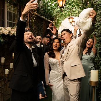 Mr. Mark the Officiant - Group photo at the Secret House of Ivy! - Officiants Near Me Mr. Mark the Officiant - Group photo at the Secret House of Ivy! - Officiants Near Me