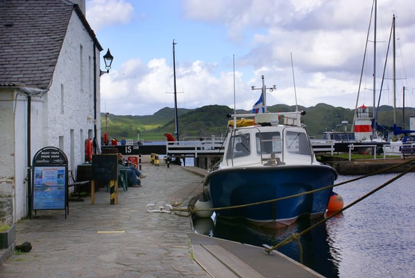 Crinan Coffee Shop by null