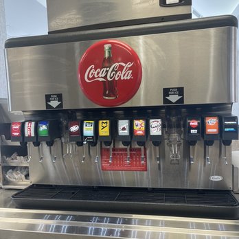 Arbys Roast Beef - Drink station. Coke products. - Fast Food Near Me - Petoskey, Michigan