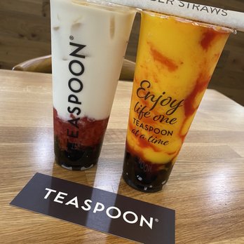 Teaspoon - Strawberry Milk and mango - Bubble Tea Near Me - San Diego, California Teaspoon - Strawberry Milk and mango - Bubble Tea Near Me - San Diego, California