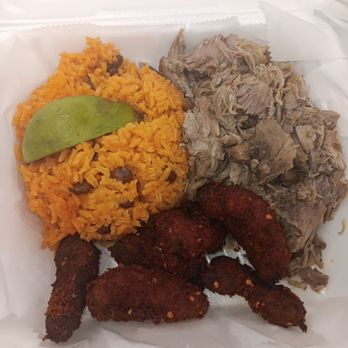 Chazito's Latin Cuisine - Puerto Rican plate with avocado fries - Latin American Near Me - Pooler, Georgia Chazito's Latin Cuisine - Puerto Rican plate with avocado fries - Latin American Near Me - Pooler, Georgia