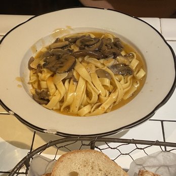 Briciola - FETTUCCINE WITH WILD MUSHROOMS AND TRUFFLE OIL - Italian Near Me - New York, New York Briciola - FETTUCCINE WITH WILD MUSHROOMS AND TRUFFLE OIL - Italian Near Me - New York, New York