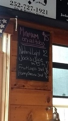 Menu photo 8 Jack’s On The Waterfront Morehead City, NC