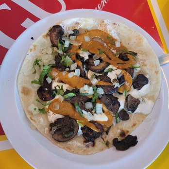 Tacombi - mushroom quasadilla - Mexican Near Me - Miami, Florida Tacombi - mushroom quasadilla - Mexican Near Me - Miami, Florida