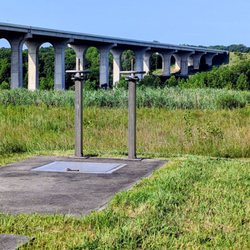Valley Bridal Trail view of Turnpike Bridge