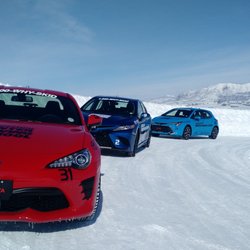 Bridgestone Winter Driving School - Toyota's fun new Corolla is in our stable too!