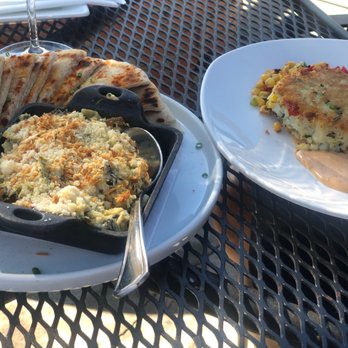 Orange Hill Restaurant & Events - Artichoke dip in Krab Cake - Steakhouses Near Me - Orange, California