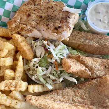 Tin Fish - Fried cod fish - New American Near Me - Sunrise, Florida