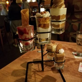 Seasons 52 - You're choice of dessert and this is not on the menu. Just for special occasions. - New American Near Me - Jacksonville, Florida Seasons 52 - You're choice of dessert and this is not on the menu. Just for special occasions. - New American Near Me - Jacksonville, Florida