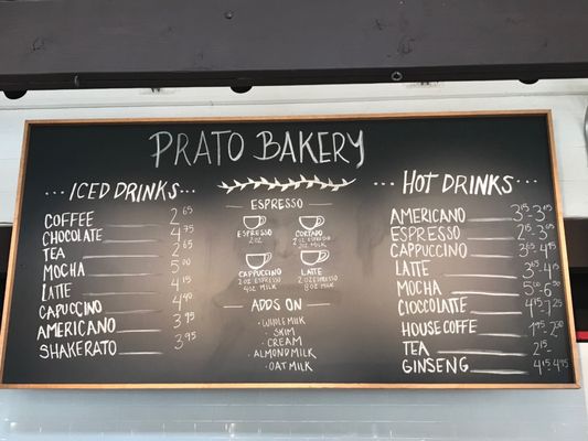 Menu photo 2 Prato Bakery Jersey City, NJ Menu photo 2 Prato Bakery Jersey City, NJ