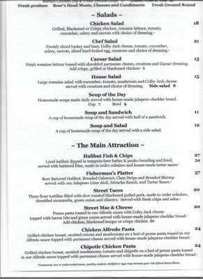 Menu photo 4 Main Street Tap and Grill Kenai, AK