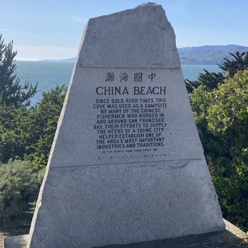 China Beach - Historic marker at China Beach - Parks Near Me - San Francisco, California China Beach - Historic marker at China Beach - Parks Near Me - San Francisco, California