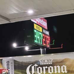 Speedway - $2.72 on sign, $2.89 at pump.  Common occurrence here.