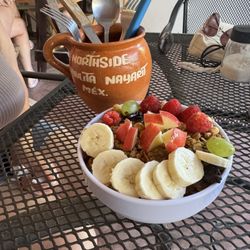 Northside Cafe - Good breakfast yogurt and the uncomfortable chairs.