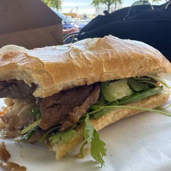KJB Pho and Eggrolls - ate half before i took the picture. oops. - Vietnamese Near Me - Costa Mesa, California KJB Pho and Eggrolls - ate half before i took the picture. oops. - Vietnamese Near Me - Costa Mesa, California